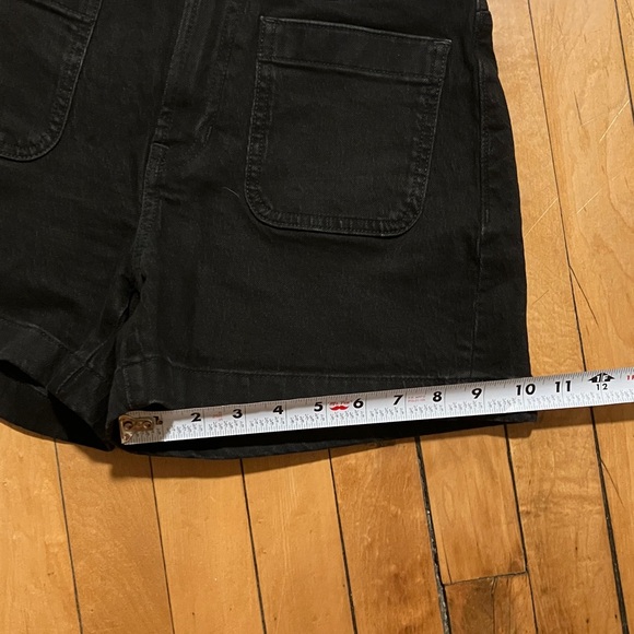 Madewell Black Emmett Denim Shorts - Picture 8 of 10